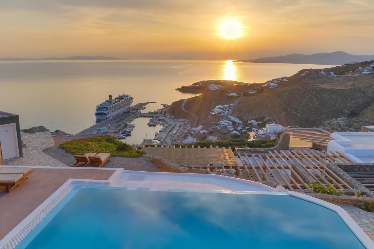 トゥルロスManolia View Mykonosアパートメント エクステリア 写真